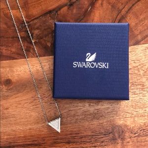 Swarovski Chevron Necklace